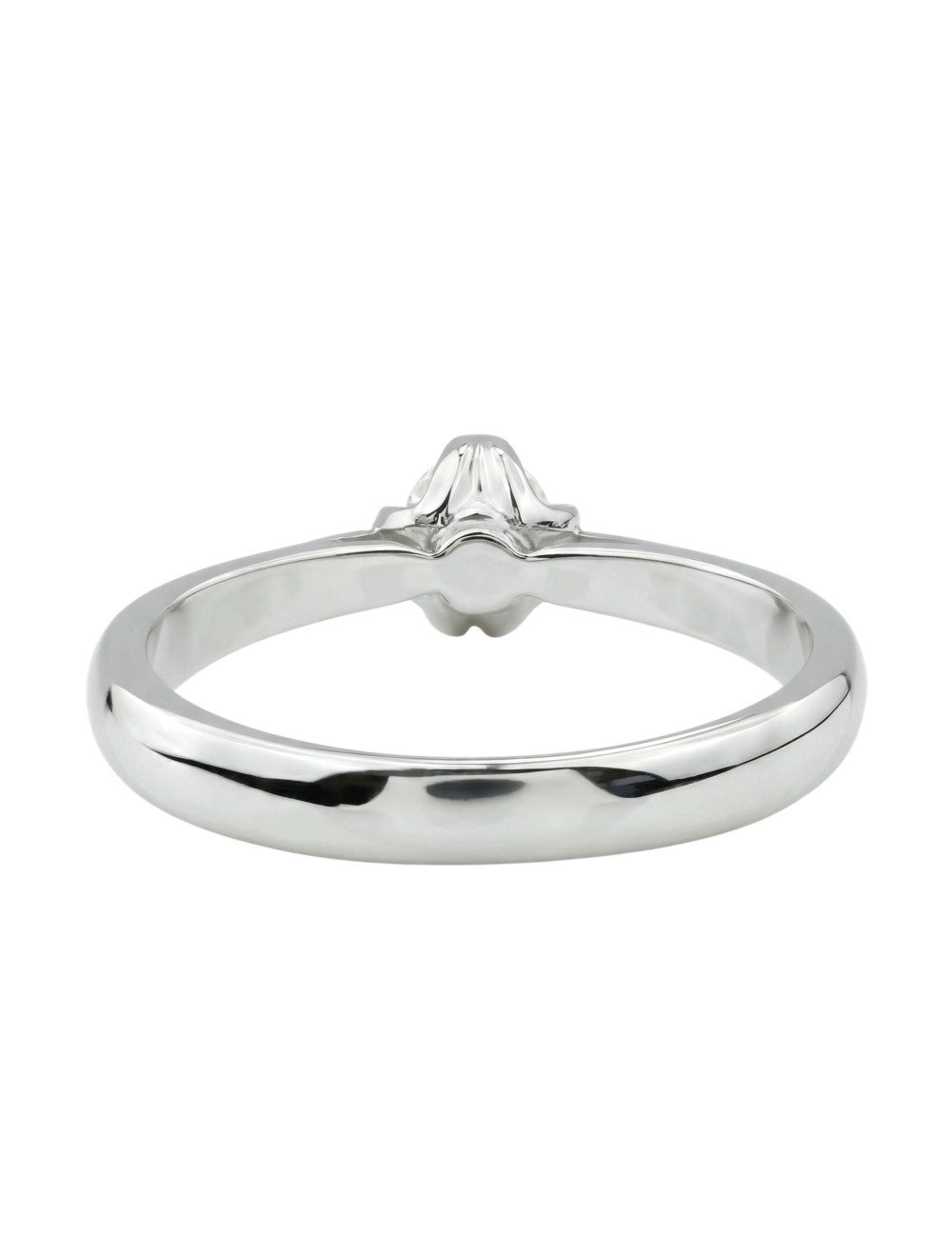 Кольцо из белого золота c бриллиантами