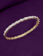 Браслет из лимонного золота c бриллиантами