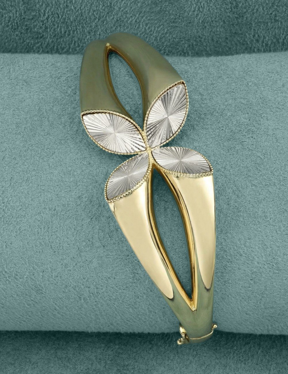 Браслет из лимонного золота c рубином