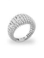 Кольцо из белого золота