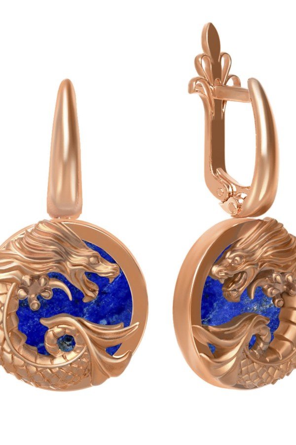 Серьги из золота 585 пробы