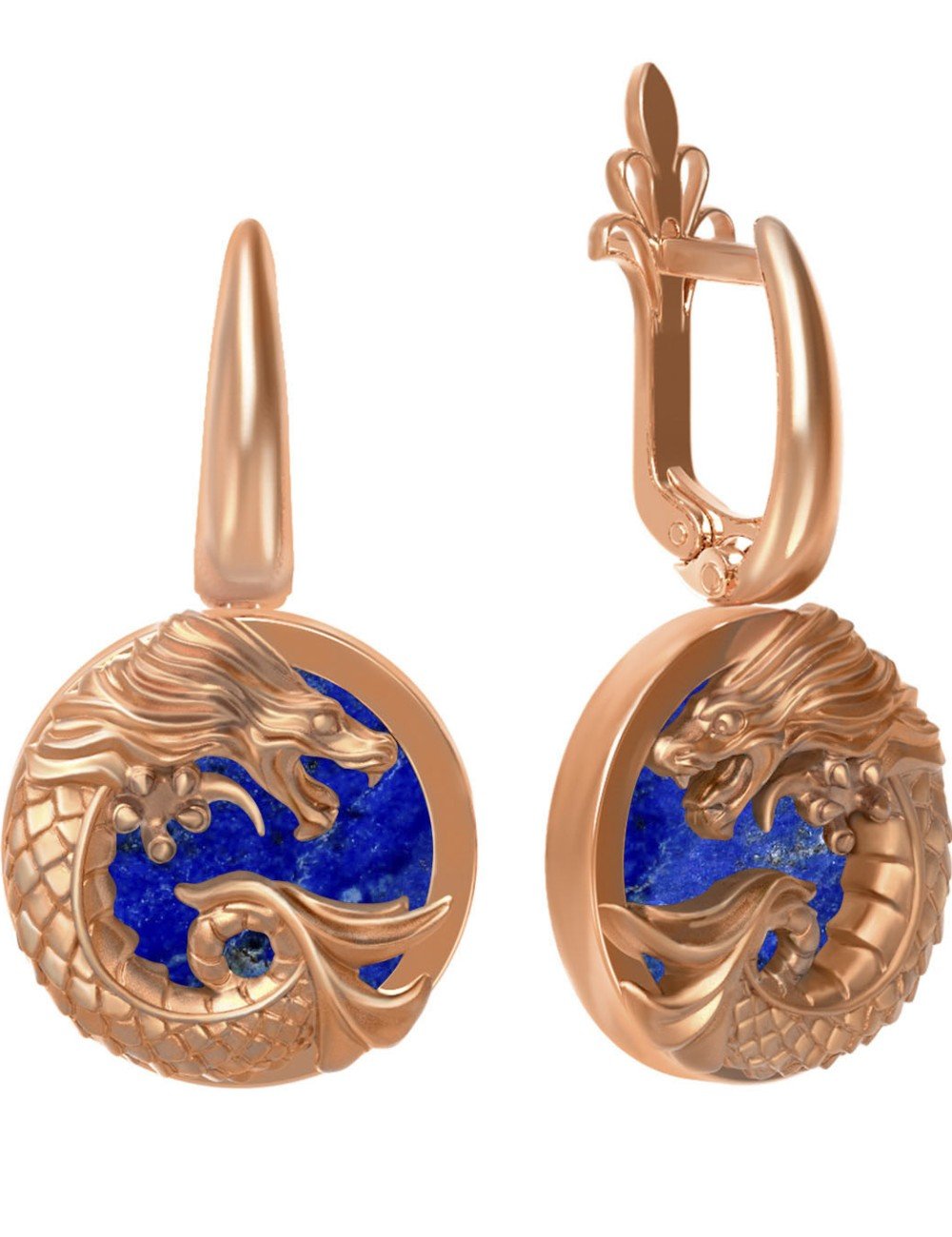 Серьги из золота 585 пробы