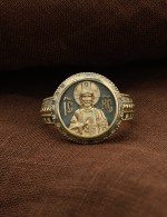 Кольцо из лимонного золота