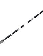 Браслет из белого золота c кожаным шнурком