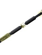 Браслет из зелёного золота c кожаным шнурком