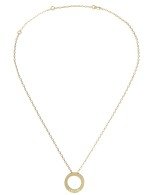 Колье из лимонного золота c бриллиантами