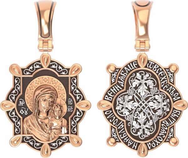 Образок из золота