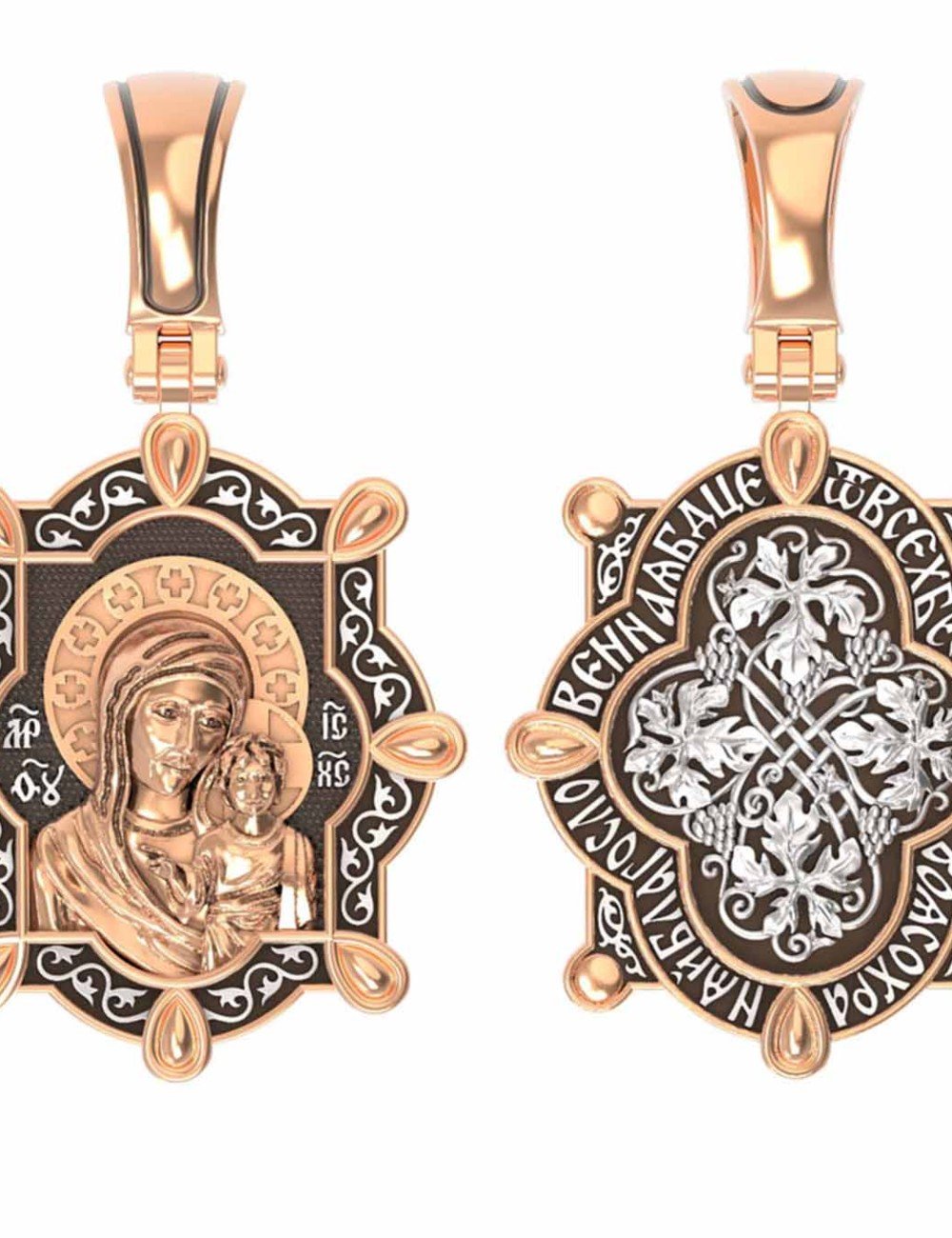 Образок из золота