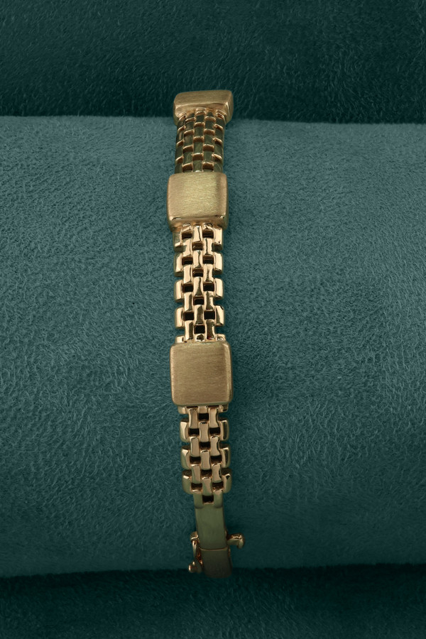 Браслет из красного золота 585 пробы