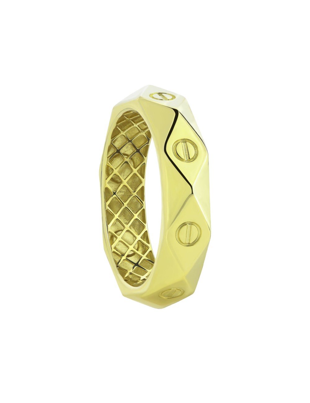 Кольцо из лимонного золота