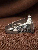 Кольцо из белого золота