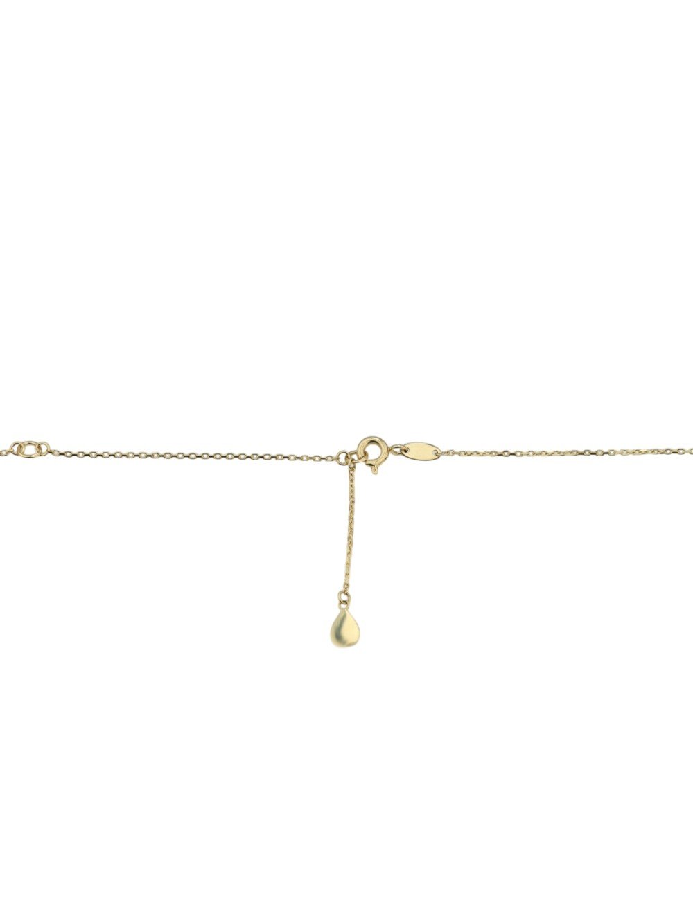 Колье из лимонного золота c бриллиантами