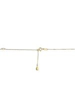 Колье из лимонного золота c бриллиантами