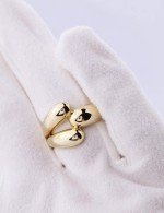 Кольцо из лимонного золота 585 пробы