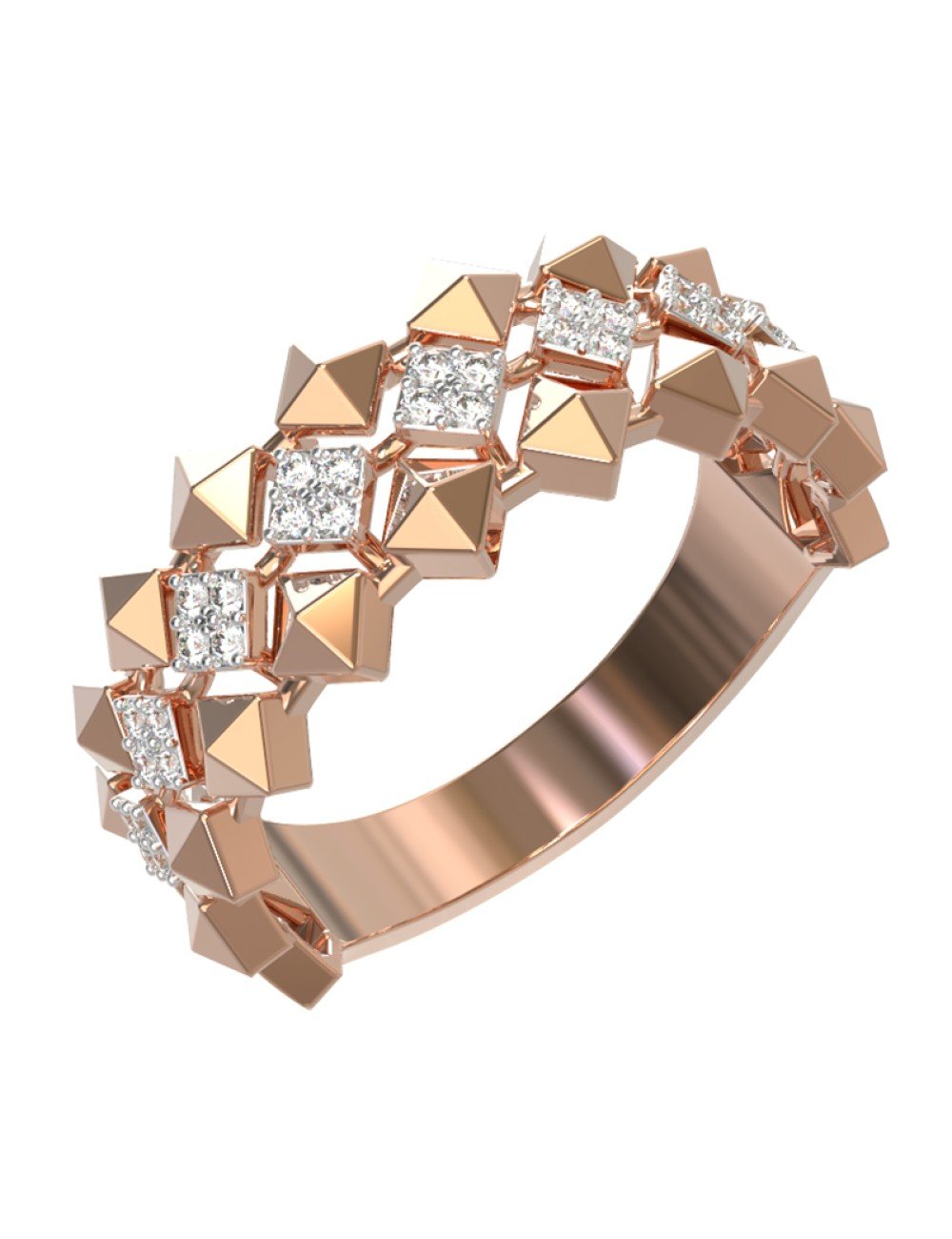 Кольцо из золота c бриллиантами