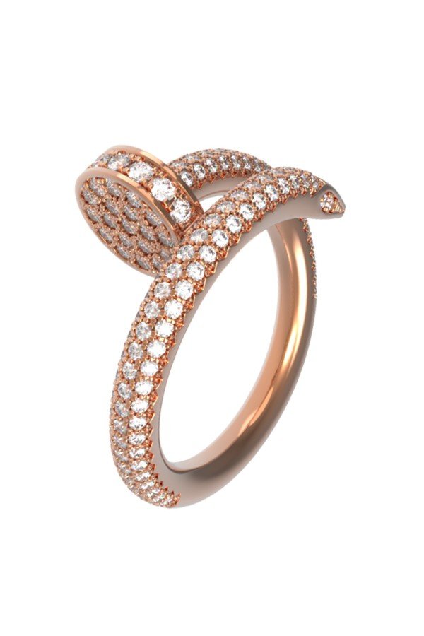 Кольцо из золота c бриллиантами