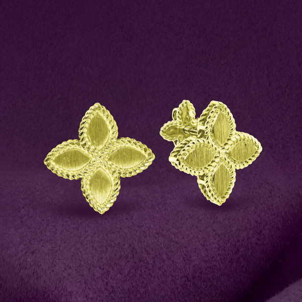 Серьги из лимонного золота 585 пробы