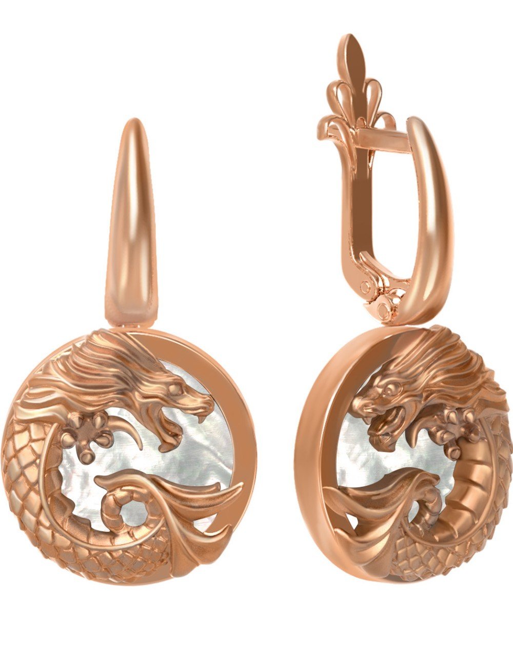 Серьги из золота 585 пробы