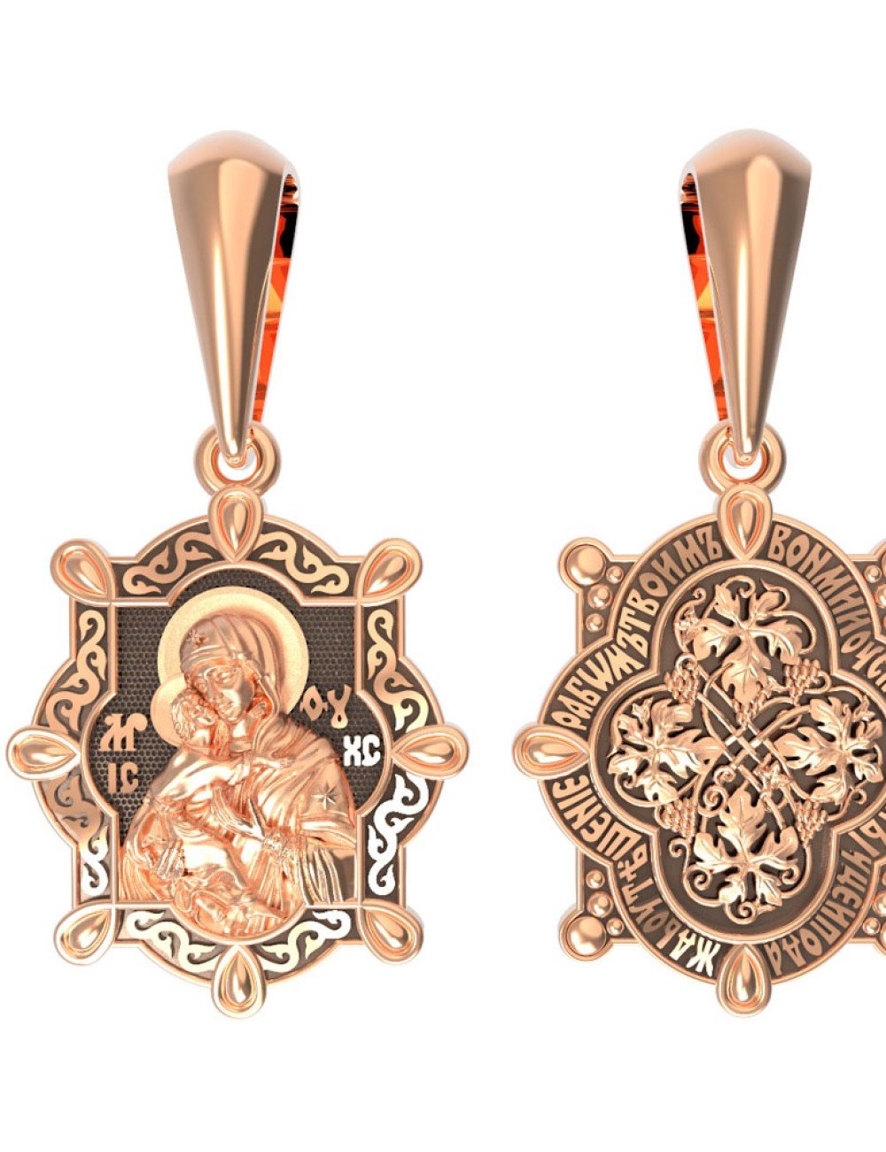 Образок из золота