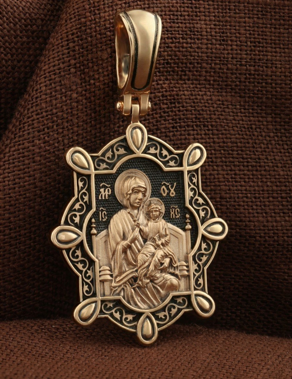 Образок из золота