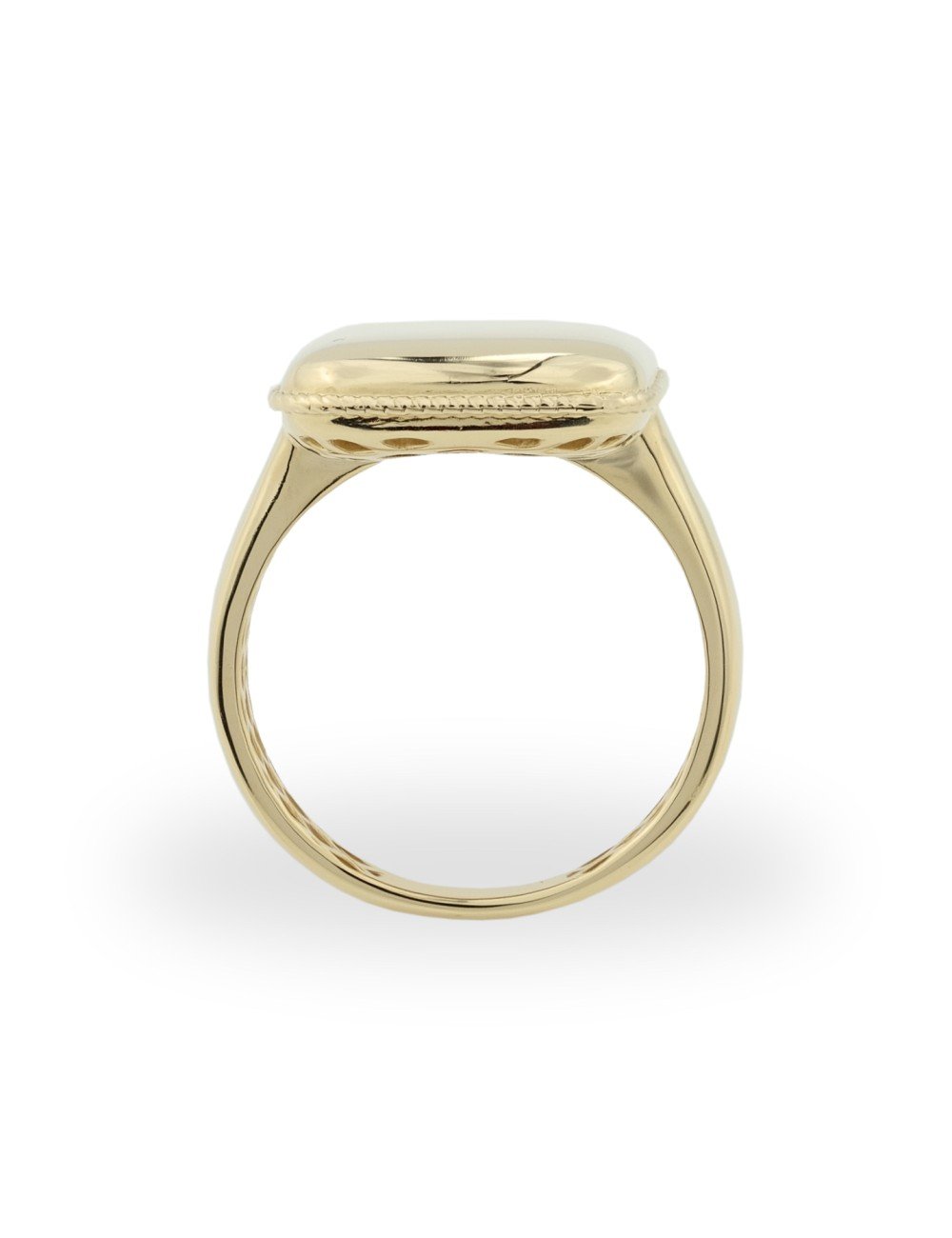 Кольцо из лимонного золота