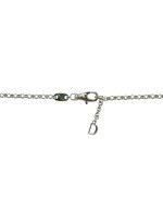 Крест из белого золота c бриллиантами