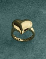 Кольцо из лимонного золота