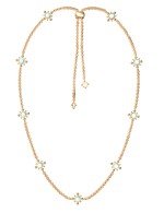 Колье из золота c бирюзой