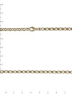 Цепь из лимонного золота