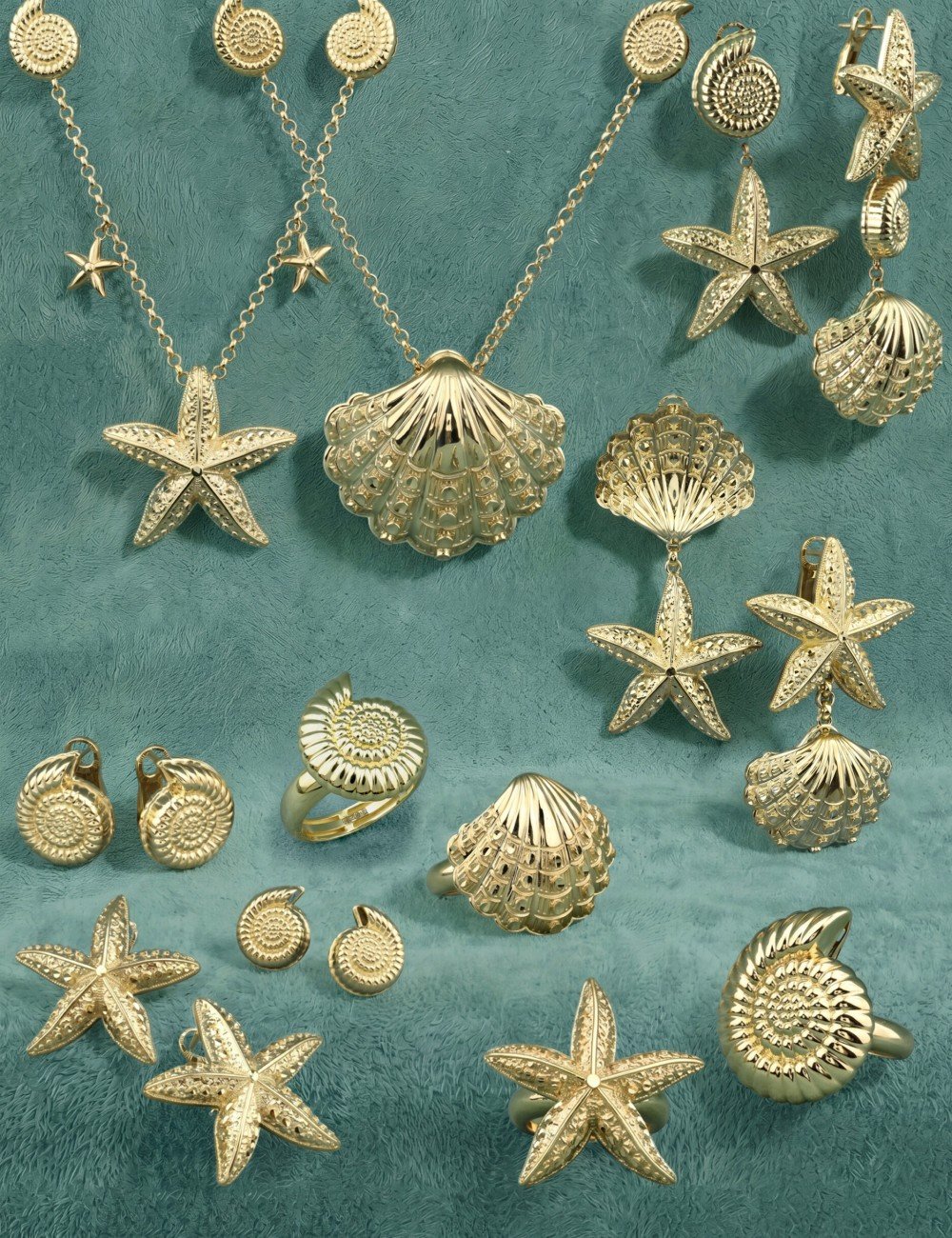 Серьги из лимонного золота 585 пробы