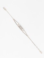 Браслет из белого золота c бриллиантами