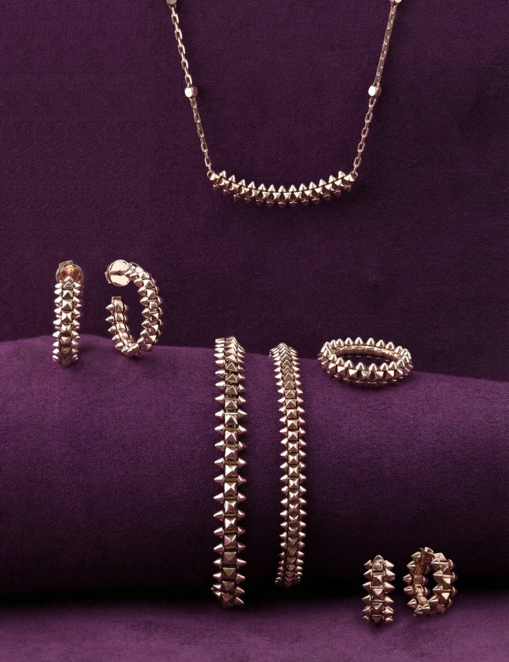 Браслет из розового золота