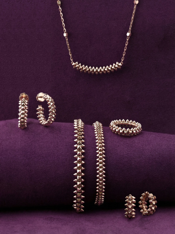 Браслет из розового золота 585 пробы