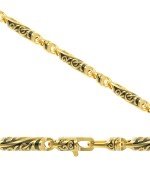 Цепь из лимонного золота