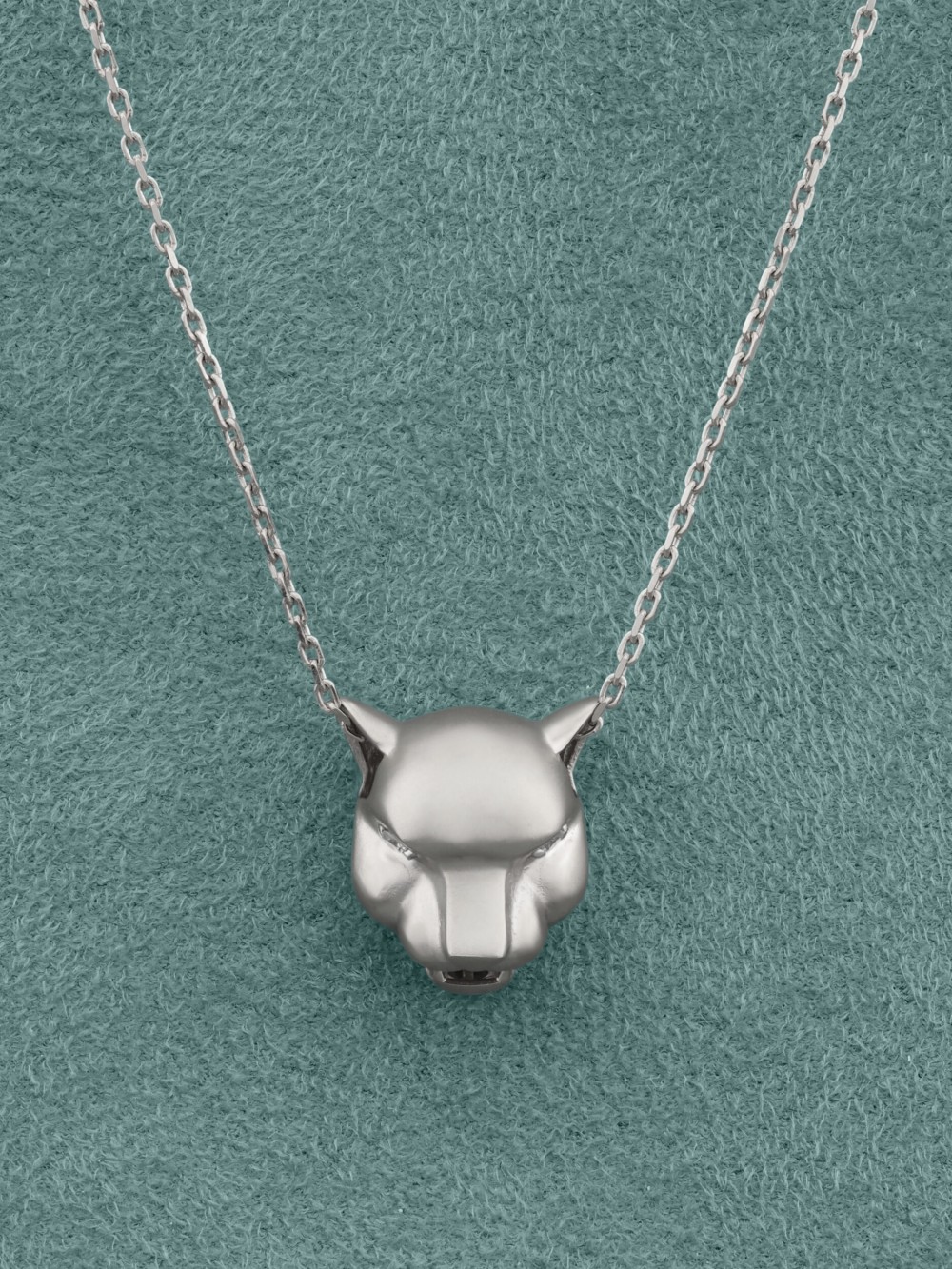 Колье из белого золота 585 пробы c бриллиантами