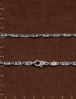 Цепь из белого золота