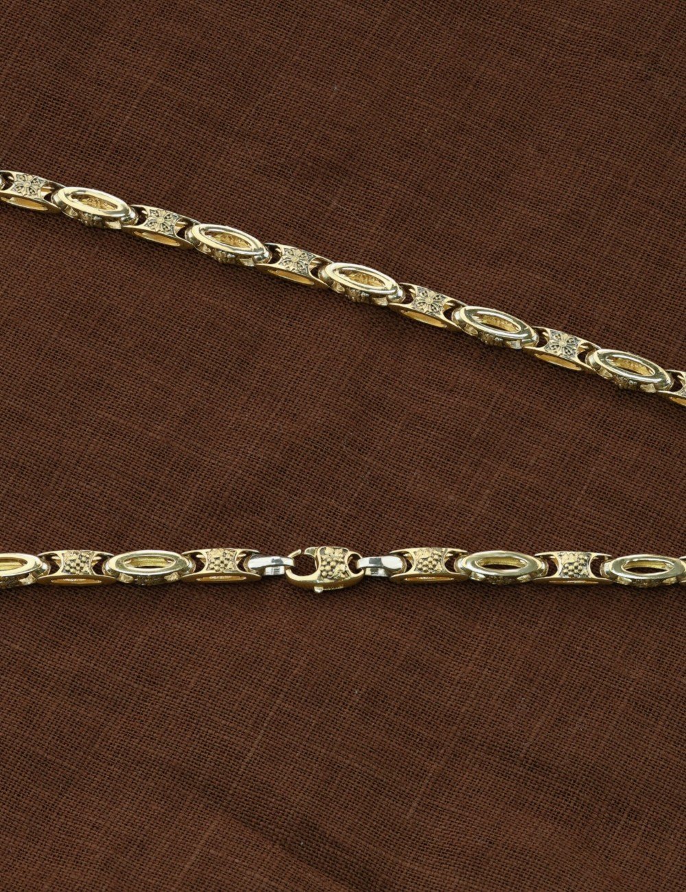 Цепь из лимонного золота