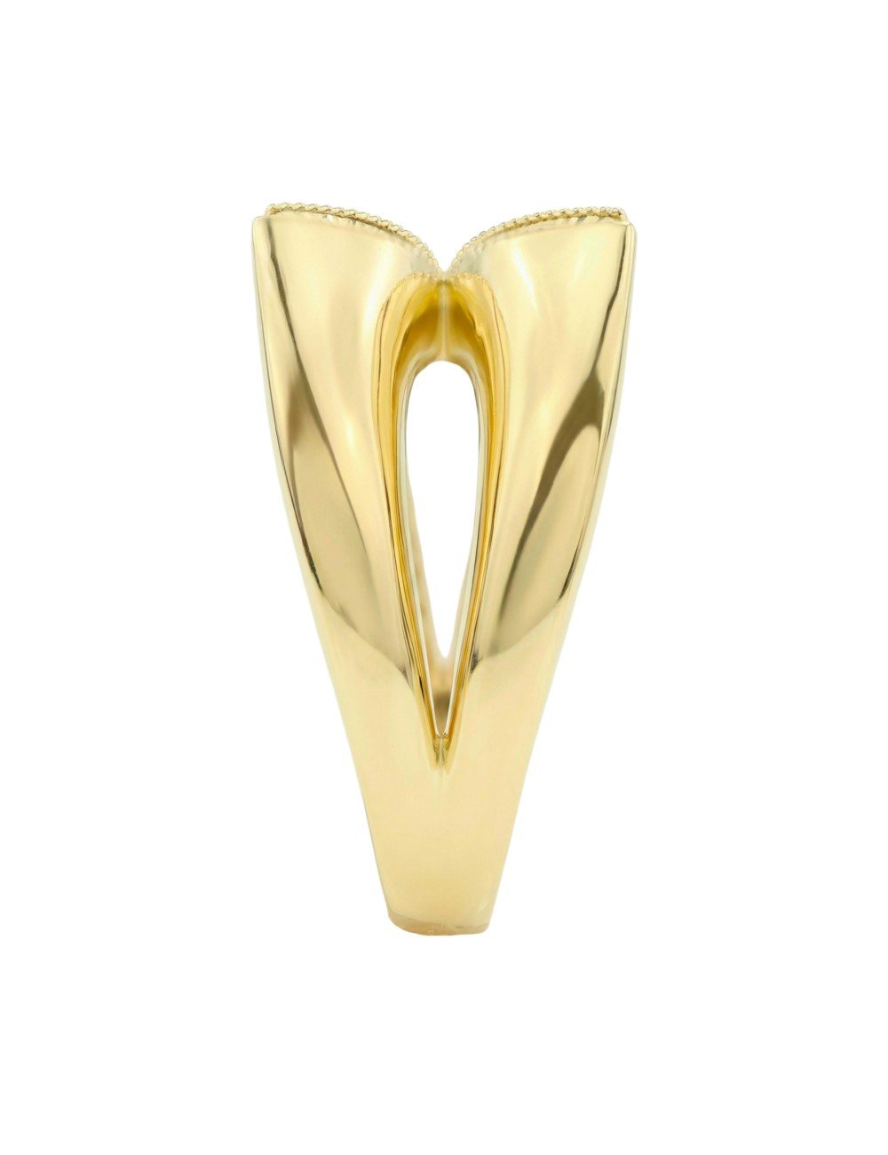 Кольцо из лимонного золота