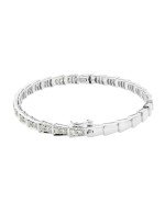 Браслет из белого золота c бриллиантами