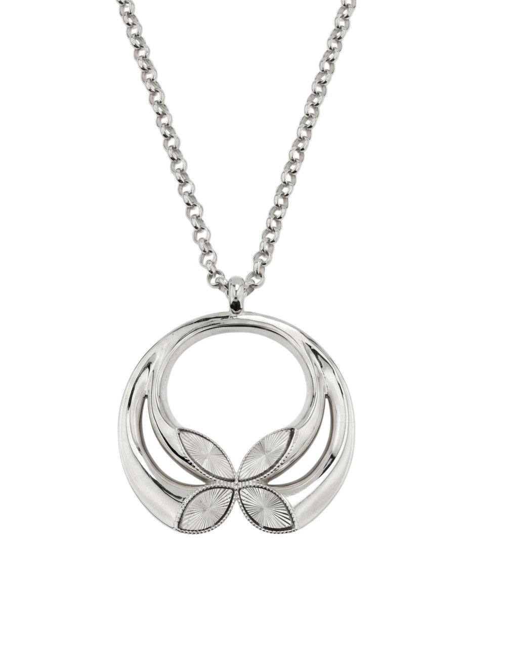 Колье из белого золота