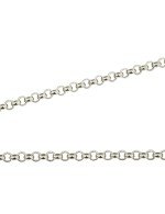 Цепь из белого золота