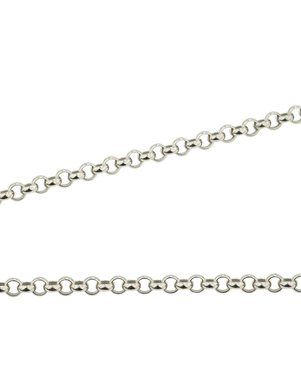 Цепь из белого золота