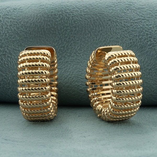 Серьги из красного золота 585 пробы