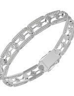 Браслет из белого золота c бриллиантами