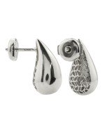 Серьги из белого золота