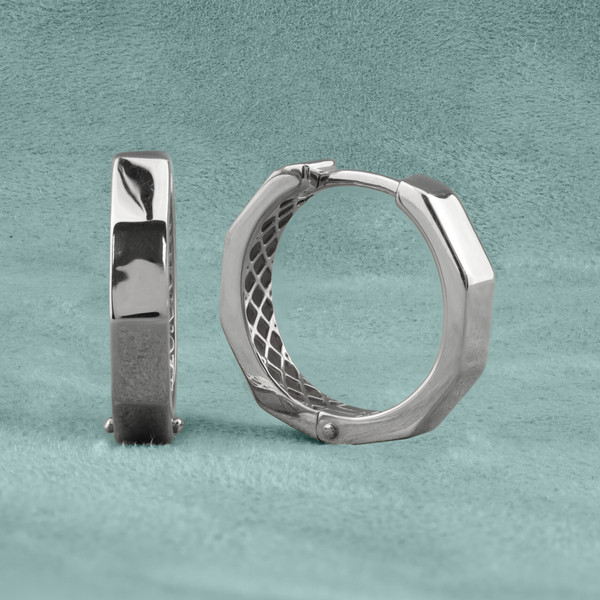 Серьги из белого золота 585 пробы