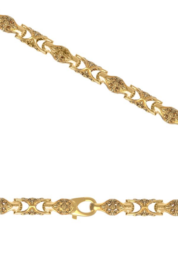 Браслет из лимонного золота