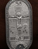 Образок из белого золота