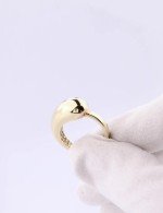 Кольцо из лимонного золота 585 пробы