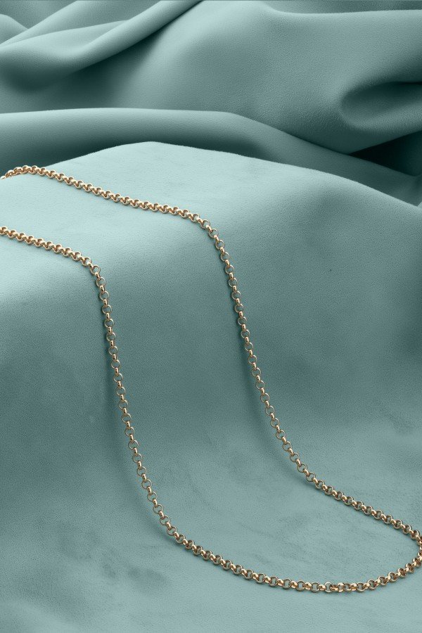 Цепь из лимонного золота